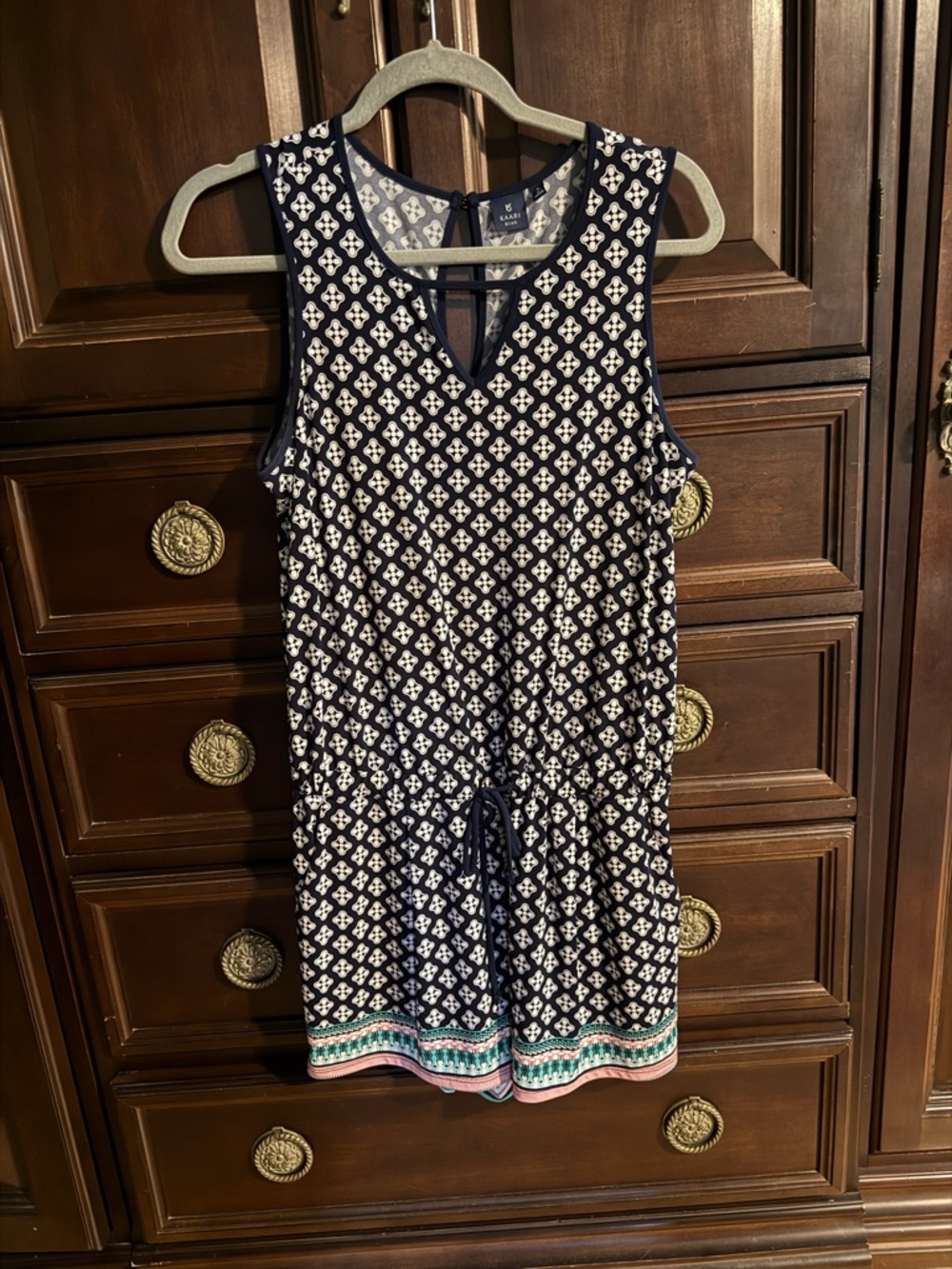 Kaari Blue size small navy romper